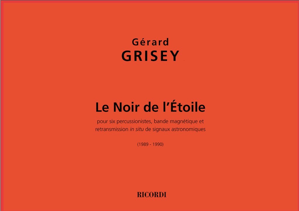 Le Noir De L'Etoile